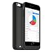 Produktbild Mophie Space Pack Rechargeable external Battery Case (2,600mAh) mit 32GB Built-In Storage für Apple iPhone 6 Plus schwarz