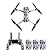 Produktbild Deylaying PVC Haut-Stick Abziehbild für DJI Mavic 2 Pro & Zoom - DJI Combo Wasserdicht PVC Aufkleber Drohne Karosserie Batterie Haut-Stick Abziehbild für DJI Mavic 2 Pro & Zoom-Drohne