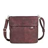 Maße: 25 x 23 x 10 cm zwei Mademoiselle M8 Umhängetasche 25 cm Wine