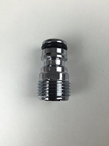 Gardena-Geräteanschlussstück 1/2" - 1/2"AG in Chrom