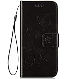 Multifunción: Folio cuero libro estilo cartera de la caja,ranuras de tarjeta de crédito,cierre magnético para fácil apertura y cierre,soporte titular le permiten ver video gratis.