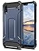 Price comparison product image Coolden Heavy Duty Rugged Tough Dual Layer Armor Case for Huawei P20 Pro Protective Case Shock Absorption Hard Back Protection Shockproof Case Phone Case Cover for Huawei P20 Pro (Navy)