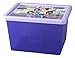 Produktbild LEGO Friends Aufbewahrungsbox, groß, 18 l, stapelbar, durchsichtig lila