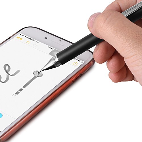 tinxi® Stylus Stift Touch Pen Präziser Eingabestift in Schwarz für alle Geräte mit kapazitiven Touchscreen Smartphone Handy PDA Tablet PC - 2