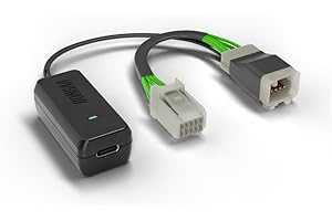 Dongar Dashcam Power Adapter (10-pin Type H) for Hyundai/Kia. Compatible with Select Models, Ioniq, EV6, and More. Connects to Rearview Mirror, Built-in USB Power Source, Easy to Install