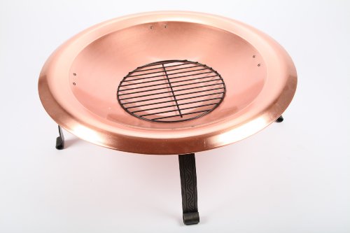 point-garden Feuerschale 74cm Garten-Grill Kupfer - 4
