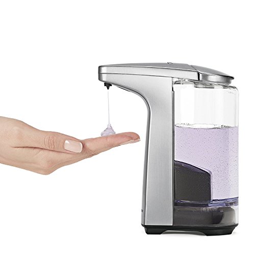 simplehuman kompakt-Sensorspender für Seife, mattnickel, inkl. Seifeprobe - 3