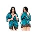 Produktbild MOOPYS& 3pc/Set Female Sexy Lingerie Plus Size 4XL 5XL 6XL Flower Peacock Rayon Kimono Nightdress Erotic Pajamas Women Sexy Costumes XXL 6XL
