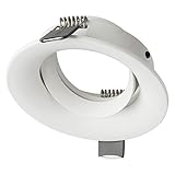 aro foco piscina Diámetro de la cubierta: 90mm, Altura del bastidor total: 25mm.