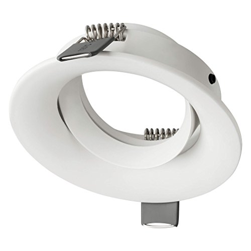 Preisvergleich Produktbild SEBSON® Einbaustrahler schwenkbar, Weiß, Aluminium, Deckeneinbaustrahler inkl. GU10 Fassung (LED / Halogen)