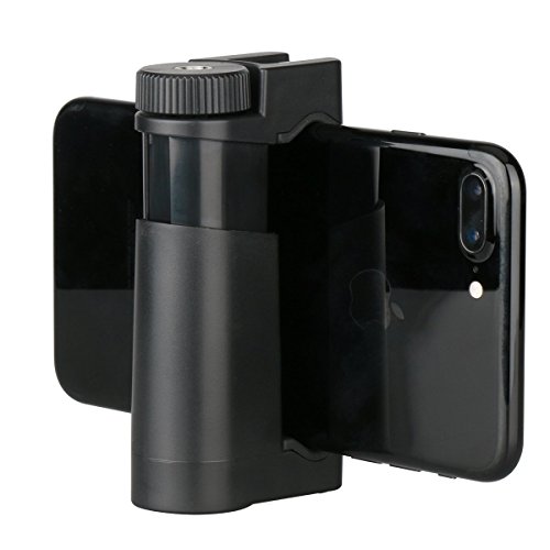 F-Mount Smartphone Griff Rig mit Handschlaufe, Stativ Mount Adapter & Cold Shoe Mount fÃ¼r LED Videoleuchte und MikrofonÂ â€“Â fÃ¼r iPhone, Samsung, HTC, Huawei, Google, Android (F-Mount nur)