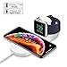 Produktbild CHARGER DOCK Kabelloses Ladegerät für Apple Watch/magnetisches kabelloses Ladegerät 2 in 1 Ladestation Kompatibel mit für iPhone XS/XS MAX/XR/X / 8 / Plus/iWatch Serie 4/3/2/1