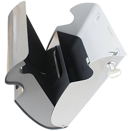 Hardcastle Wandmontierter Außen-Aschenbecher, Stahlascher - 3