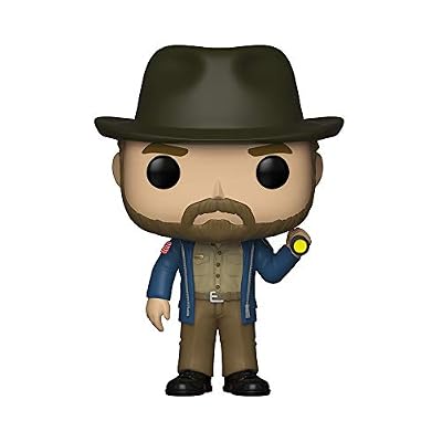 FunKo Figurine - Funko Pop - Stranger Things - Hopper with Flashli