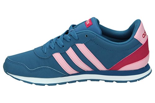 adidas V Jog K – corblu/ltpink/bopink - 4