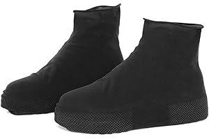 Demiawaking Copriscarpe Impermeabili Silicone Copriscarpe Antipioggia Antineve Antisabbia Antiscivolo Riutilizzabile Copertura Scarpe Pioggia Unisex