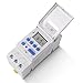 Produktbild SINOTIMER Electronic Weekly 7 Tage Programmierbare Digital TIME SWITCH Relais Timer Steuerung AC 12V 16A Din Rail Mount