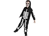Disfraz Infantil - Esqueleto Brilla en la Oscuridad 5-7 años