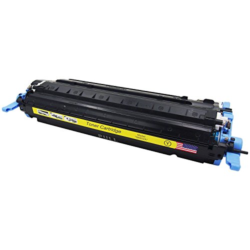 Toner Kingdom 4 Pack Kompatibel HP 124A Q6000A Q6001A Q6002A Q6003A Tonerpatrone für HP Color LaserJet 1600 2600n 2605dn 2605dtn CM1017 CM1015 MFP Drucker (Schwarz Cyan Magenta Gelb) - 5