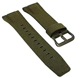 Casio G-Shock Uhrenarmband Ersatzband Textil/Leder grün GST-W130BC-1A3 GST-W130