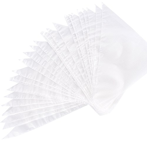 100 Stück Einweg Spritzbeutel für Spritztüllen 31 x 21 x 34 cm Einmal Spritztüten Set Beutel groß Konditorei Einwegspritzbeutel