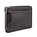 Produktbild Maxwell-Scott® Luxus 14' Leder Laptopcase in Schwarz (Bovino)