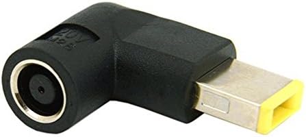 DC 7.9*5.4mm to Rectangle Port Charger 90 Degree angle adapter for Lenovo T-pad