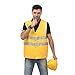 Produktbild Warnweste für Herren Reflektierende Weste - High Visibility Sicherheitsausrüstung für Laufen Walking Jogging Radfahren Sicherheitsweste Outdoor Arbeitsweste