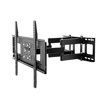 FLEXIMOUNTS A04 Support Mural TV Ultra Pivotant et Inclinable pour les écrans plats de 32"-65" (81cm-165cm) LED, LCD, HD 4K Plasma