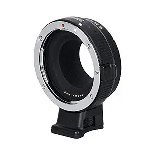 Commlite cm-EF-Eos M Electronic Auto-Focus Lens Mount Adapter-Canon EF/EF-S D/SLR Lens to Canon Eos M (EF-M Mount) Mirrorless Camera Body Adapter for Canon Eos M1 M2 M3 M5 M6 M10