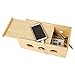 Produktbild YOSPOSS Kabel-Box KZ5327-W976 Holzbox Kabel-Organizer für Schreibtisch, TV, PC, Zuhause und Büro, 25 x 18 x 15 cm …