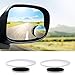 Produktbild Blind Spot Mirrors For Cars - BeskooHome Waterproof 360°Rotatable Convex Rear View Mirror For Universal Cars -2 Pack