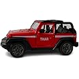 SIGNAL MART Die Cast Model Jeep Hot Metal Car with Openable Doors and Pull Back Function | Sports | SUV | Openroof Dual Tone Thar Jeep Car for Kids Multicolor Pack of 01