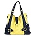timi & leslie Hannah Pastel Changing Bag (Yellow/ Navy)
