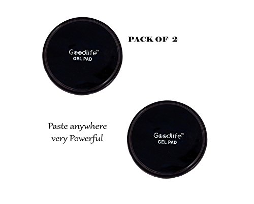 l Gel Pad Pack of 2 Strong Stick Glue Anywhere Wall Sticker Pieces Fashion Brand Convenient Gel Pad Portable.