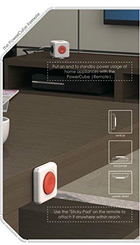 Allocacoc PowerCube Extended Remote SET 1.5mm2, Nero