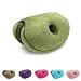 Produktbild DZANS Dual Comfort Cushion Lift Hips Up Sitzkissen, Memory Foam Sitzkissen zur Entlastung des Rückens, Ischias, Schmerzen im Steißbein, Geeignet für Bürostühle, Küchenstühle, Sofas, Autositze (Grün)