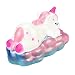 Produktbild IGEMY 12cm Sternenklarer Schlafender Wolken Einhorn Pressung Druck und Angst entlasten Charme Spielzeug (Colorful)