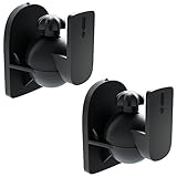 [SET 2 Stück] deleyCON Universal Lautsprecher Wandhalterung...