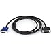 Produktbild crewell DVI auf VGA Kabel DVI-I Dual Link Stecker 24 + 5 auf VGA männlich M/M Video-Kabel 6 FT