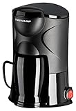 kaffeemaschine 12 volt 230 volt STARKE LEISTUNG: Die Dunlop Mini Kaffeemaschine hat eine mittlere Leistungsaufnahme von 170W. So wird das Wasser innerhalb kürzester Zeit heiß und ein frisch gebrühter Kaffee steht bereit.