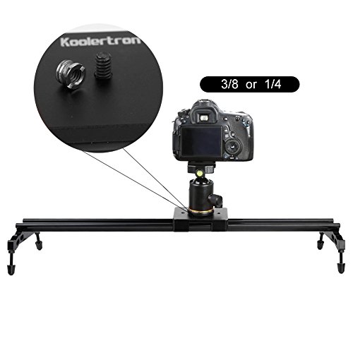 Koolertron Rail Slider Curseur Coulissant en Alliage d Aluminium Syst me de Stabilisation avec Base de Conversion GoPro et T l phone Clip pour Canon Nikon Sony DSLR Cam ra Cam scope GoPro Smartphone 80cm 32 Noir reviews Koolertron Rail Slider Curseur Coulissant en Alliage d Aluminium Syst me de Stabilisation avec Base de Conversion GoPro et T l phone Clip pour Canon Nikon Sony DSLR Cam ra Cam scope GoPro Smartphone 80cm 32 Noir