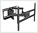 Price comparison product image Universal LCD LED Plasma TV Wall Mount Bracket Tilt Swivel Extendible 37 to 70 inch Max. VESA 600 x 400 for LG Sony Samsung Panasonic Philips Telefunken Thomson Toshiba JVC Loewe Medion Hisense Orion Blaupunkt Grundig FUNAI with Sony VESA Adapter Arm Dual Arm Black