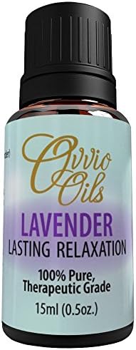 Ovvio Oils Lavender Oil - Purest And Highest Grade Found Anywhere! Anti-inflammatory And Powerful Natural Lavender Oil - Origin: Bulgaria - Large 15ml