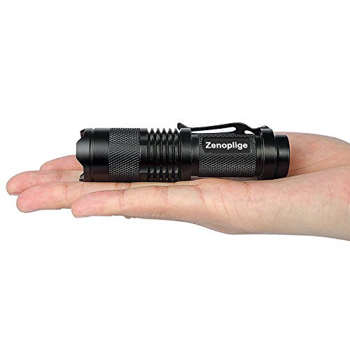 Zenoplige 5x Mini 7W 350 Lumen Cree Q5 LED Taschenlampe Handlampe Schlüsselanhänger Handlight einstellbarer Fokus Zoom Licht Lampe mit 3 Modus - 4