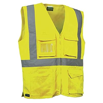 Cofra V295-0-00.Z/3 Seki Gilet, Jaune, Taille M