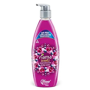 Fiama Scents Body Wash with Juniper and Geranium, Shower Gel with Skin Conditioners, 8 hour fragrance lock technology, tested by dermatologists, 500 ml pump