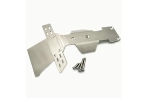 EPTNNASO Stainless Steel Front Skid Plate Protector Armor for Traxxasss UDR Unlimited Desert Racer