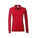 Produktbild Ladies' Workwear Polo Pocket Longsleeve in red Größe: S