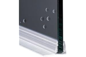 Ricambi & Box Doccia - Guarnizione per Box Doccia con Gocciolatoio in PVC Made in Italy per vetri di spessore da 6mm/ 7mm/ 8 mm - lunghezza 200cm - modello EC-12-404